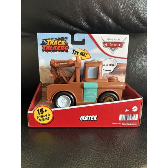 Mattel Other - Disney Pixar Cars Track Talkers Mater 15 + Sounds & Phrases